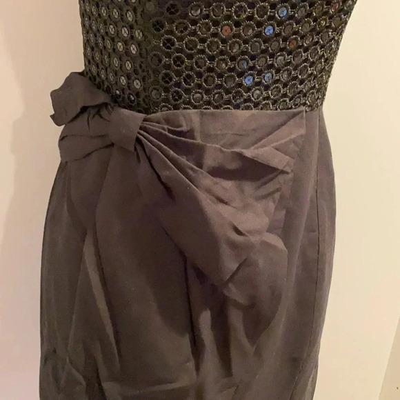 Lilly Pulitzer black strapless mini dress size 2 - Picture 4 of 14